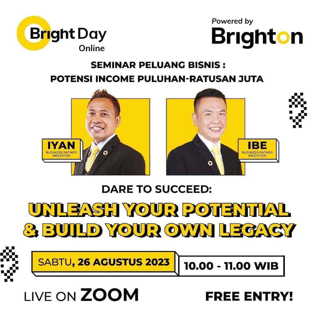 Potensi Income Puluhan Hingga Ratusan Juta