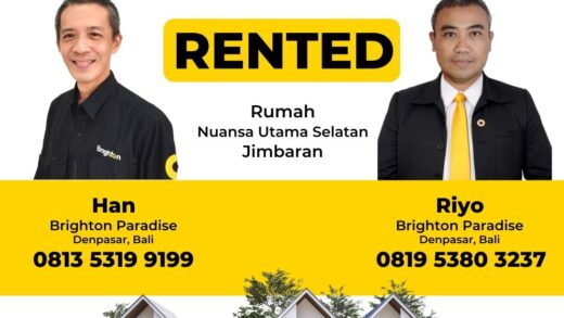 Congratulations Rented Rumah Nuansa Utama Selatan Jimbaran
