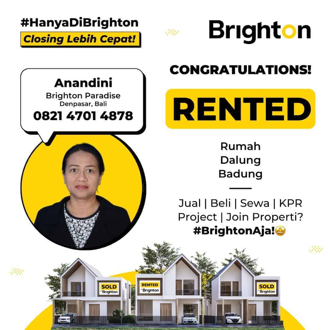 Congratulations Rented Rumah Dalung Badung