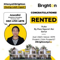 Congratulations Rented Ruko Bypass Ngurah Rai Sanur