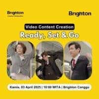 Brighton Creative Collaboration : Bikin Konten Video Ready, Set & Go