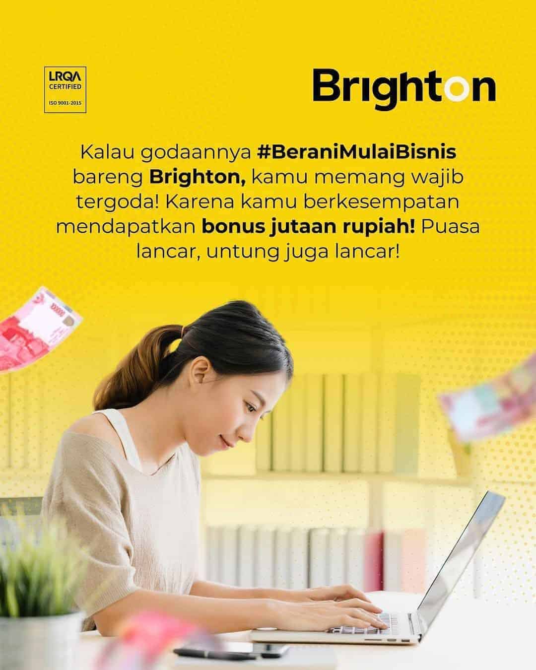 Kalau Godaannya Berani Mulai Bisnis Bareng Brighton, Kamu Memang Wajib Tergoda