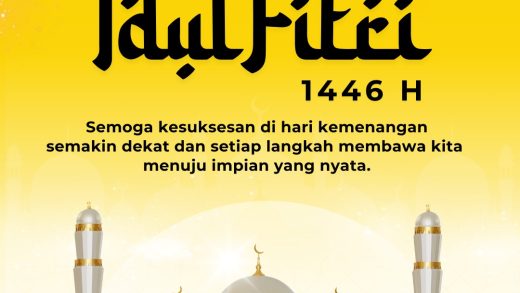 Selamat Hari Raya Idul Fitri 1446 H