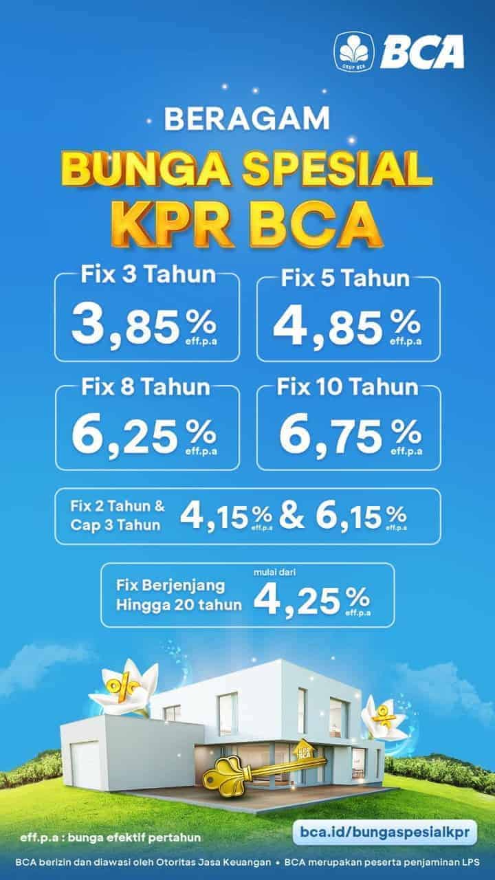 Segera Wujudkan Rumah Impian Kamu Sekarang Dengan Beragam Bunga Spesial Dari KPR BCA