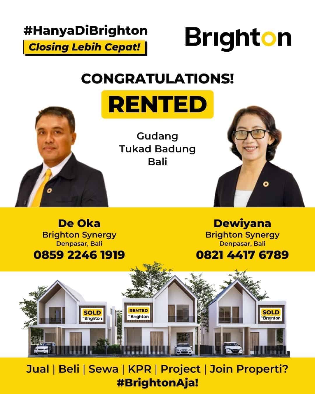 Congratulations Rented Pak De Oka & Bu Dewiyana Gudang Tukad Badung Bali