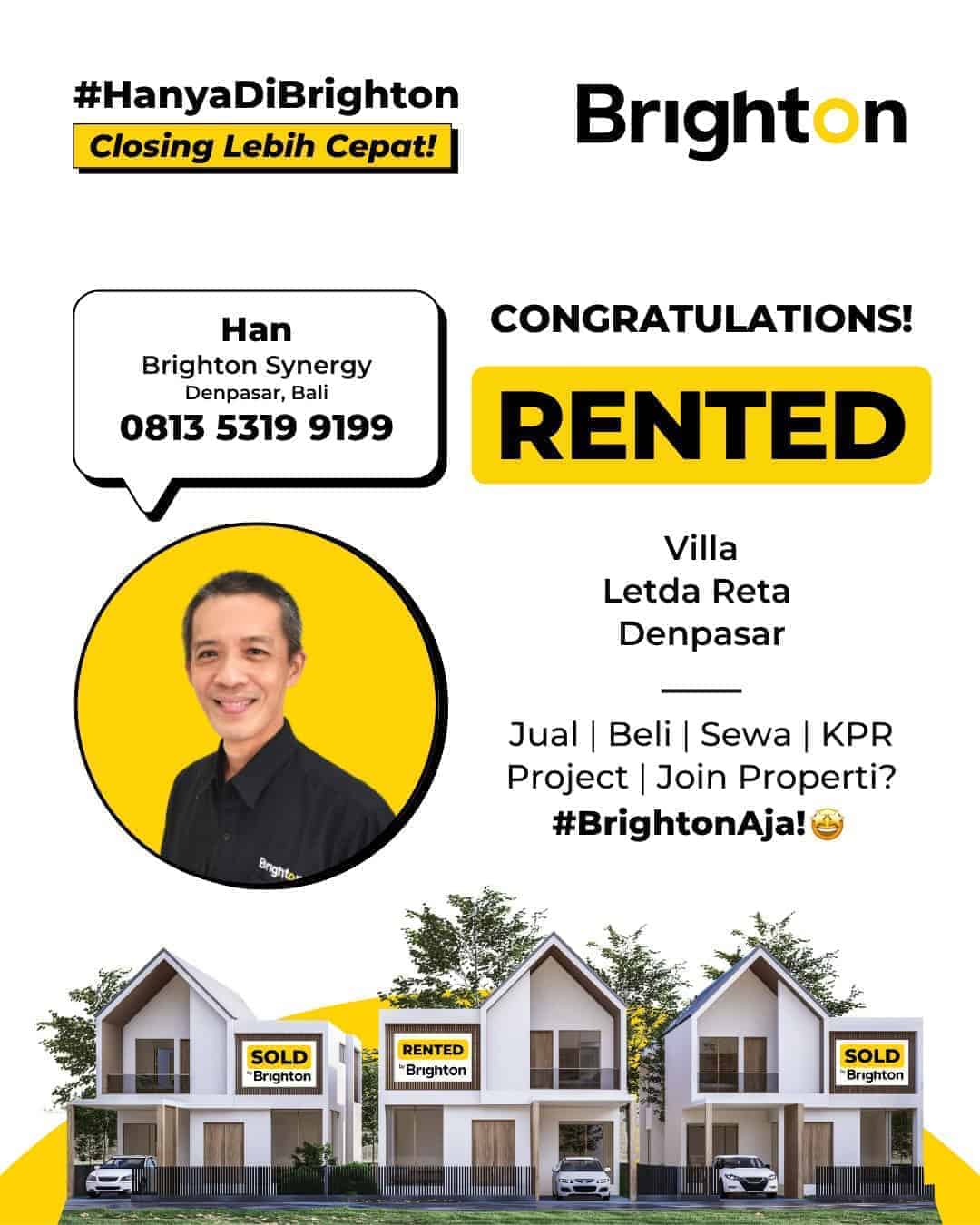 Congratulations Rented Villa Letda Reta Denpasar