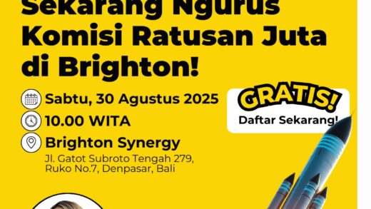 Dulu Ngurus Anak : Sekarang Ngurus Komisi Ratusan Juta di Brighton