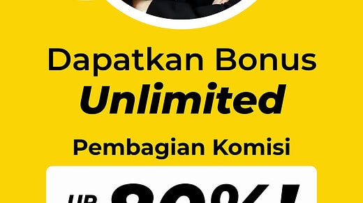 Dapatkan Bonus Unlimited Pembagian Komisi
