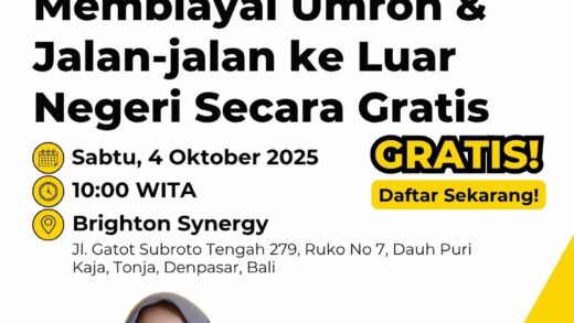 Dari Brighton ke Tanah Suci : Membiayai Umroh & Jalan-jalan ke Luar Negeri Secara Gratis