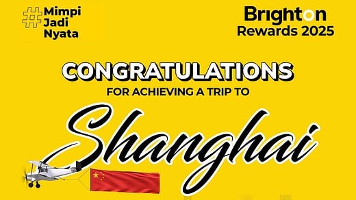 Congratulations Felix Wempy (VPCU) & Yoan Christiani (GCXW) - Achiever Brighton Rewards 2025 Disneyland Shanghai