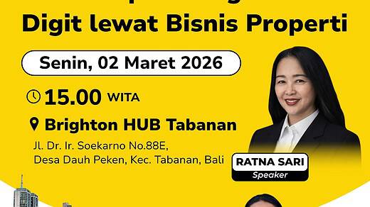 Bright Day Tabanan : Bukti Nyata Modal Nekat Bisa Raup Untung Double Digit Lewat Bisnis Properti