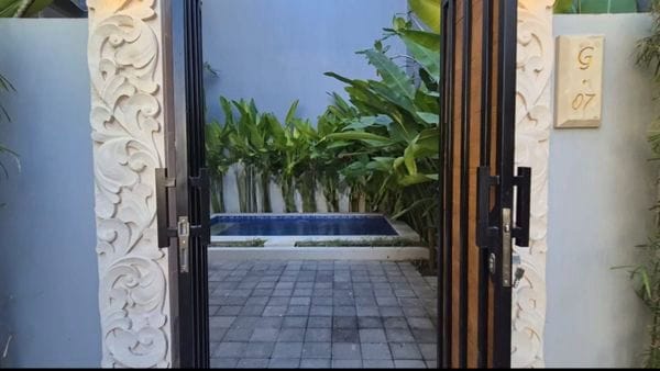 Sewa Villa Baru Hadap Utara 2 Kamar Pool Sanur Denpasar Selatan Tipe 70/80